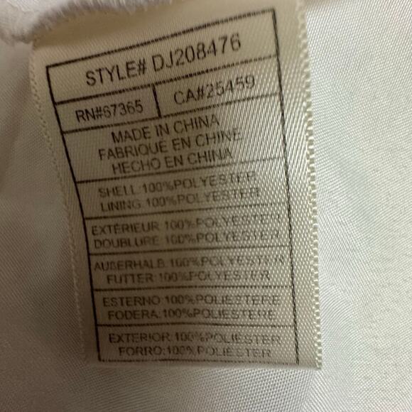 BB Dakota “Party Has Arrived” White Lace Dress Size 6 - Picture 10 of 11